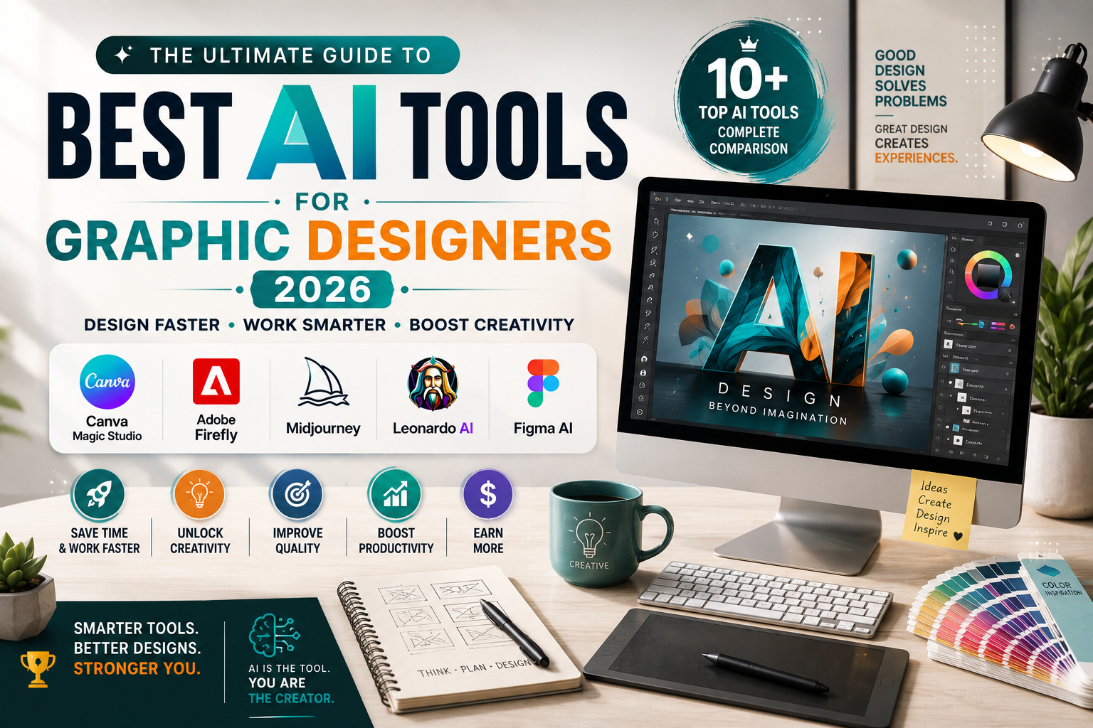 Best AI Tools for Graphic Designers in 2026
